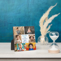 Ma première année Baby Boy Photo Collage Cadeau Cu