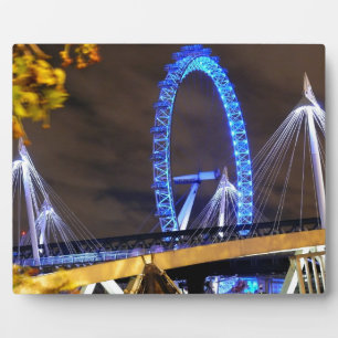 Plaque Photo Magnifique ! Millennium Wheel Londres