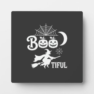 Plaque Photo Magnifique modèle de sorcière d'Halloween sous la