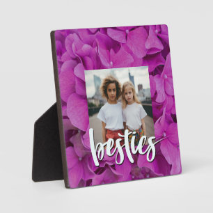 Plaque Photo Magnifiques hortensias roses floraux magenta rose