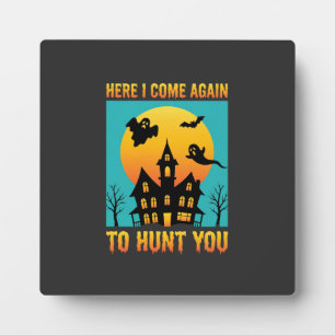 Plaque Photo Maison Hantée Halloween En Compagnie De Mes Sorciè