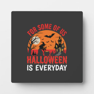 Plaque Photo Maison Hantée Sorcière Tous Les Jours Halloween