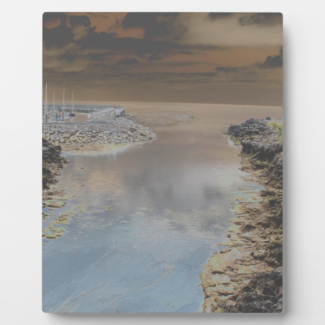 Plaque Photo Maison légère en Cascais Portugal (Devant)