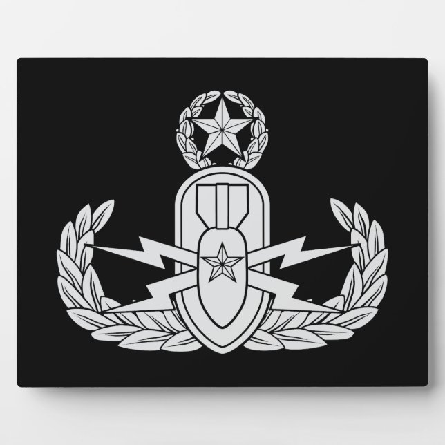 Plaque Photo Maître EOD (Devant)