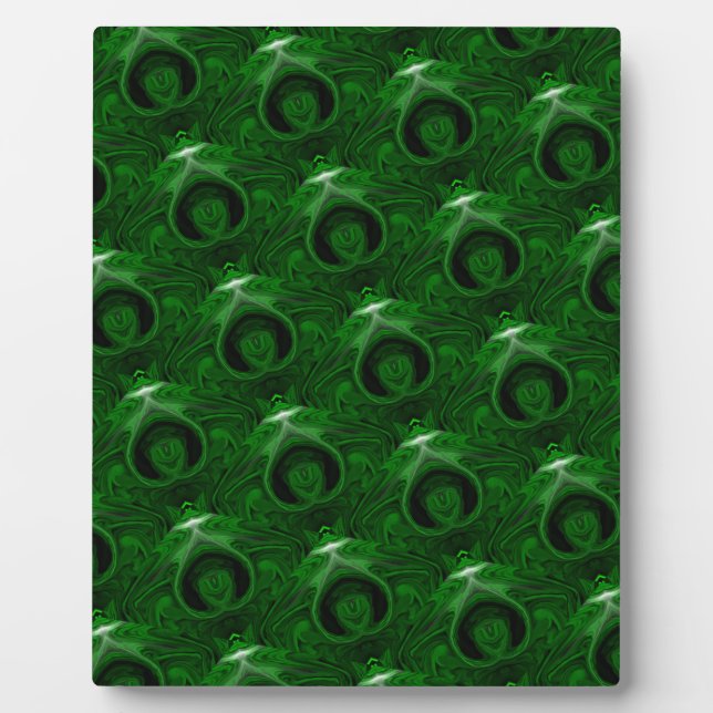 Plaque Photo malachite vert texture (Devant)