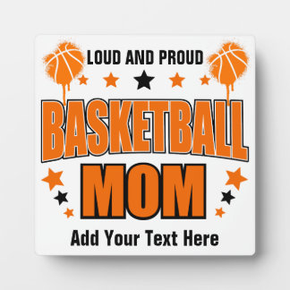 Plaque Photo Maman Basket - Tablette avec chevalet