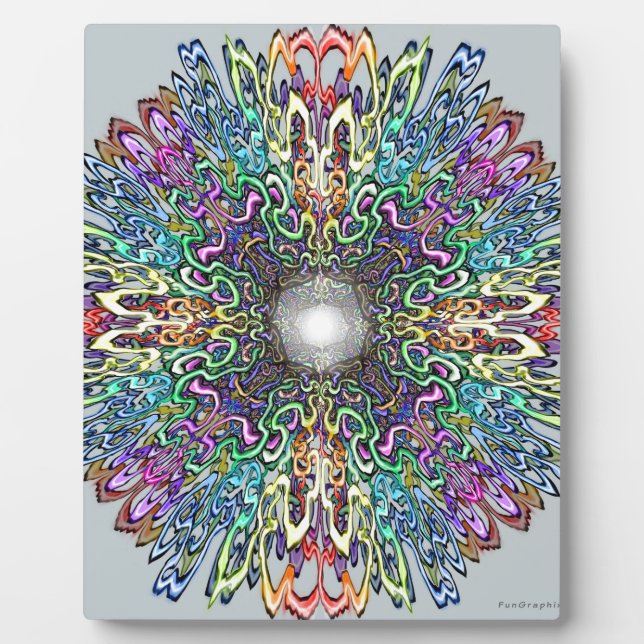 Plaque Photo Mandala (Devant)