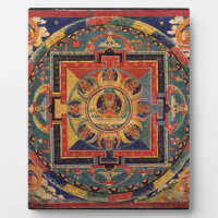 Mandala d'Amitayus. École tibétaine du 19e siècle