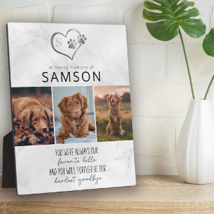 Plaque Photo Marbre Favori Bonjour Le plus dur Au revoir Mémori