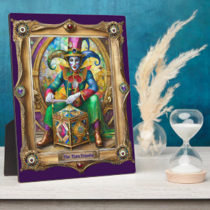 Plaque Photo Mardi Gras Realm Portraits - Voyageur du temps