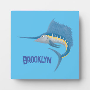 Plaque Photo Marée de plaisance de l'espadon