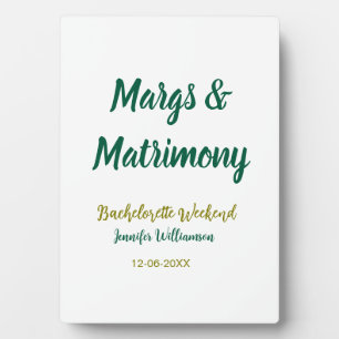Plaque Photo Margs et mariage ajoutez nom date enterrement de v