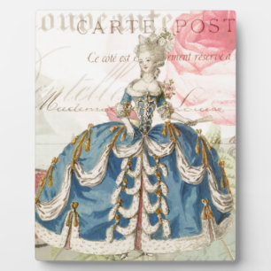 Plaque Photo Marie Antoinette