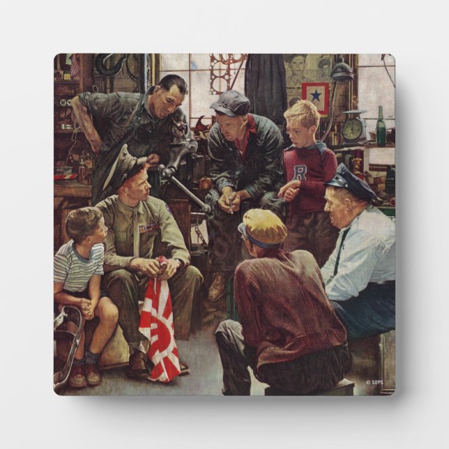 Plaque Photo Marine (Devant)