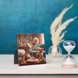 Plaque Photo Martini Fleur de Cerisier Atomique