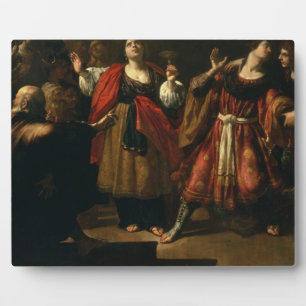 Plaque Photo Masinissa (238-149 avant JC) et Sophonisba (d.c.20