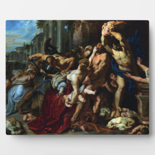 Plaque Photo Massacre des Innocents par Peter Paul Rubens
