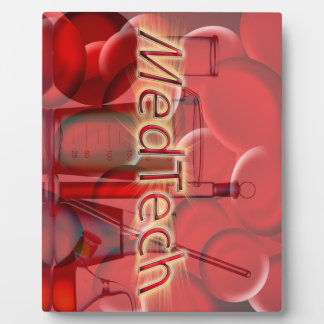 Plaque Photo Med Tech STARBURST LOGO