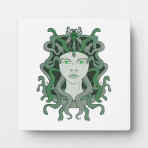 Plaque Photo Meduse Gorgo Serpent Gorgone Monstre Mythologie Gr