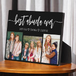 Plaque Photo Meilleur Abuela Ever - Collage photo pour petits e<br><div class="desc">Célébrez le "Meilleur Abuela Ever" avec cette Plaque de collage photo personnalisée pour petits-enfants. Ce cadeau plein de coeur comprend un collage magnifiquement arrangé de photos chères capturant des moments spéciaux, complété par un message d'amour. Conçu à partir de matériaux de haute qualité avec une finition épurée, il est idéal...</div>