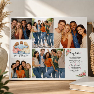 Plaque Photo Meilleur ami personnalisé – Parfaite journée de l'
