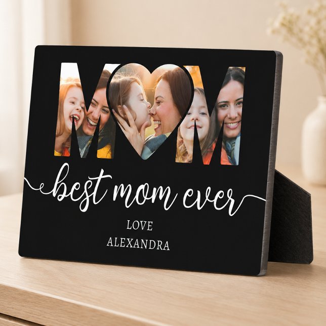 Plaque Photo Meilleur Cadeau de Mère Photo Collage (Créateur téléchargé)