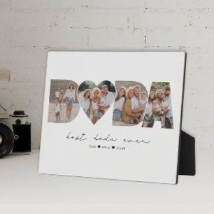 Plaque Photo Meilleur Dada Ever 4 Collage photo Première Fête d