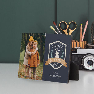 Plaque Photo Meilleur Nonno Par Parc   Golf Grand-père Photo