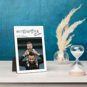 Plaque Photo Meilleur Papa Photo Cadeaux Modernes Fête des Père
