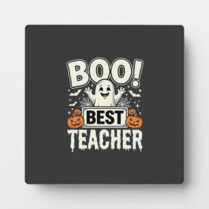 Plaque Photo Meilleur professeur de fantôme de Halloween Design