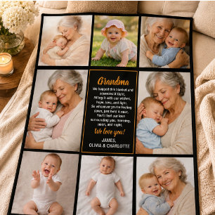 Plaque Photo Meilleure Grand-mère du Monde Photo Grand-parent