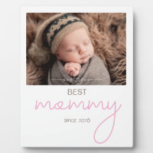 Meilleure Maman Depuis Année Photo Script Police C