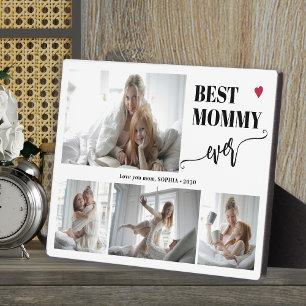 Plaque Photo Meilleure maman jamais photo collage souvenir