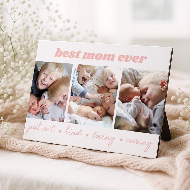 Plaque Photo Meilleure Maman Photo Enfants (Créateur téléchargé)