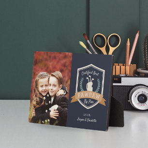 Plaque Photo Meilleure Pawpaw Par   Golf Grand-père Photo