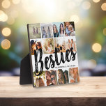 Plaque Photo MEILLEURES AMIES, Collage de photos & Noms | BFF<br><div class="desc">Célébrez votre amitié unique avec cette plaque de collage de photos 'Meilleures amies' chic. Ce n'est pas juste un cadeau, c'est un symbole de votre lien indéfectible. Avec 12 photos carrées personnalisables, un texte moderne disant 'meilleure amie' et la possibilité de changer les couleurs à votre goût, faites-en un cadeau...</div>