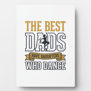 Plaque Photo Meilleurs papas ont des filles qui dansent Vintage