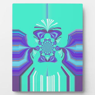 Plaque Photo Mélange violet Hakuna Matata