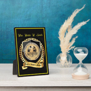 Plaque Photo Membre du conseil d'administration