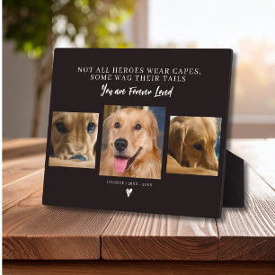 Plaque Photo Mémorial pour animal de compagnie aimé à jamais 3