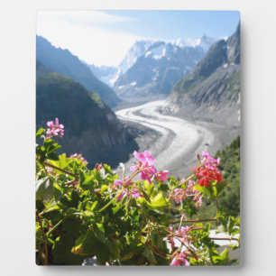Plaque Photo Mer de Glace - Chamonix
