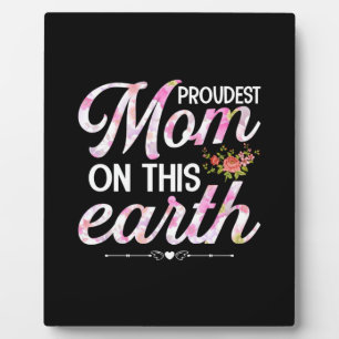 Plaque Photo Mère Art Fier Maman Sur Terre