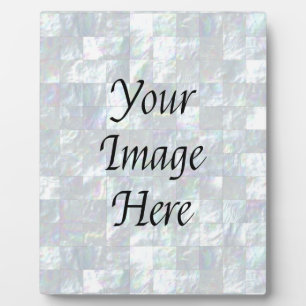 Plaque Photo Mère De Pearl Mosaic