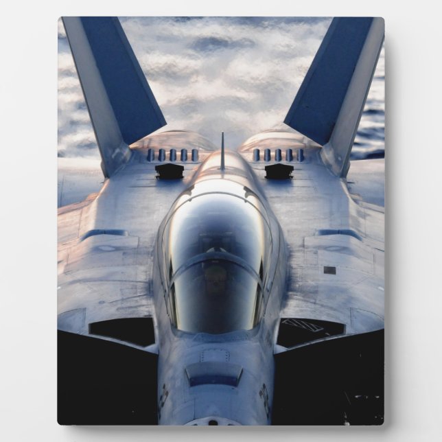 Plaque Photo Military jet (Devant)