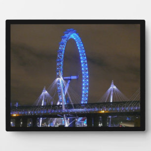Plaque Photo Millennium Wheel Londres