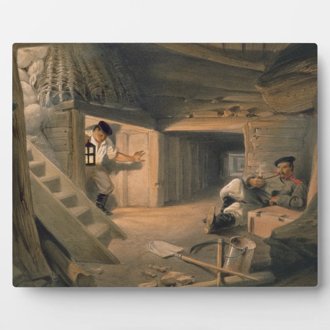 Plaque Photo Mine of the Bastion du Mat, plate from 'The Seat (Devant)