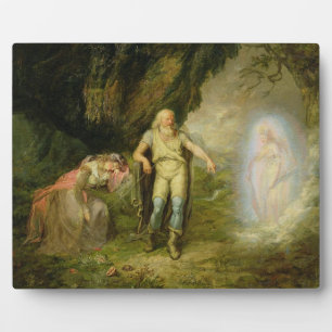 Plaque Photo Miranda, Prospero et Ariel, de "The Tempest" par