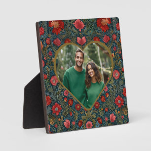 Plaque Photo Modèle de photo de cœur de la Saint-Valentin éléga