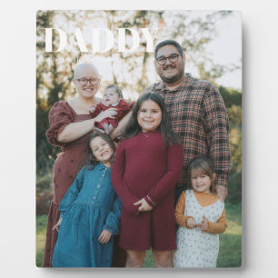Plaque Photo Modèle de photo de famille inspiré d'une couvertur