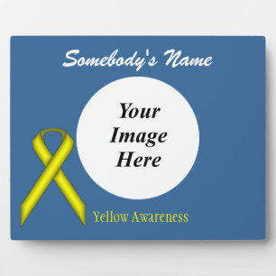 Plaque Photo Modèle standard jaune par Kenneth Yoncich